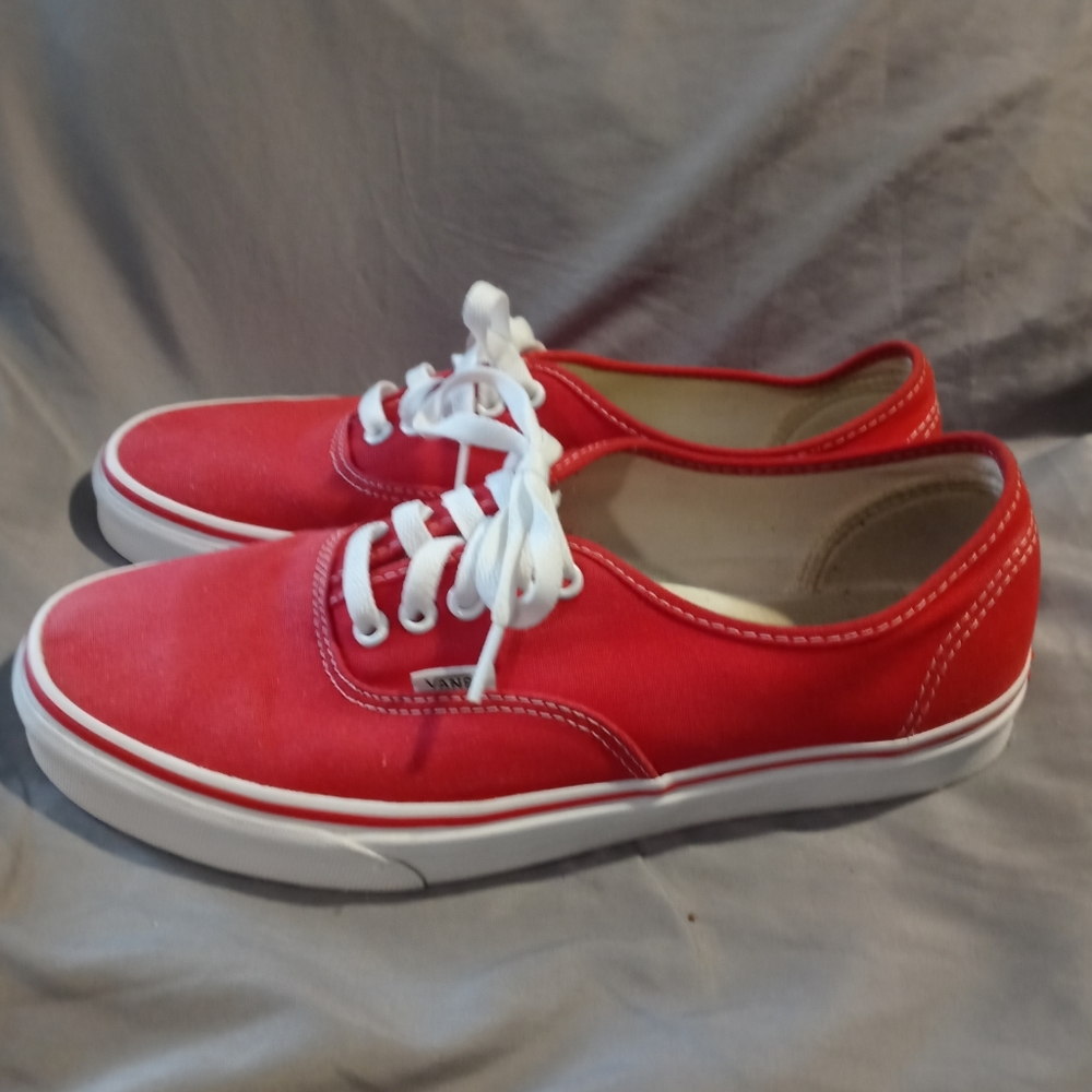 Red/White Vans